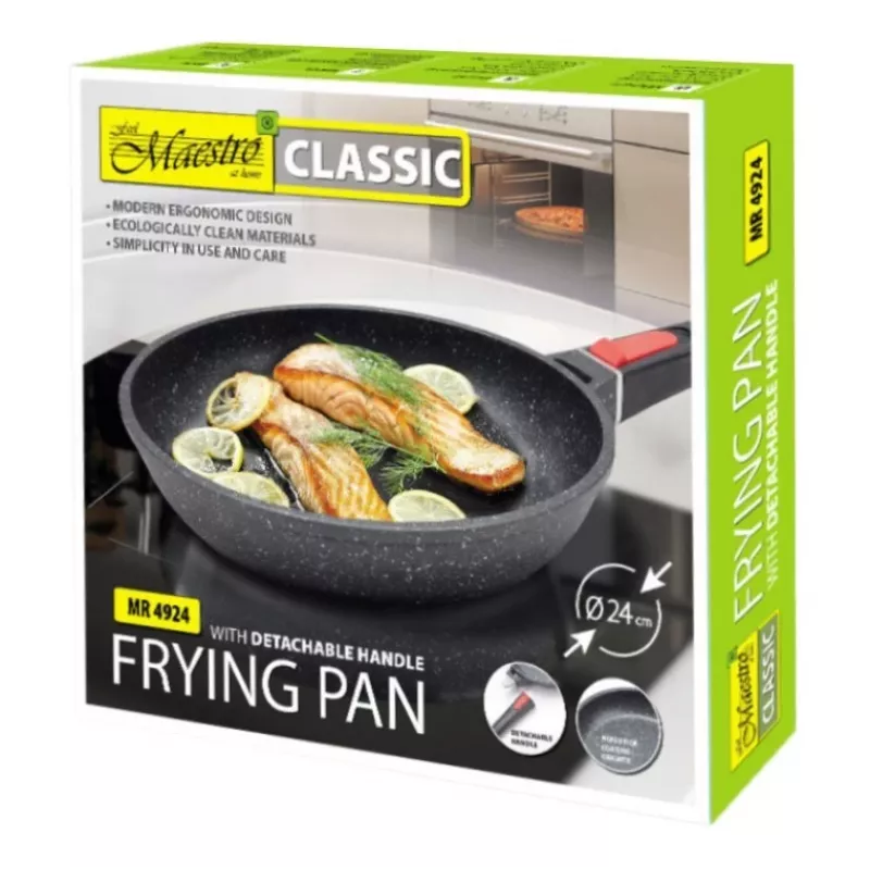 Feel-Maestro MR-4924 Bratpfanne Wok/Pfanne Rund
