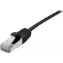 Dexlan Netzwerkkabel 3 m Cat6a S/FTP Schwarz 858739