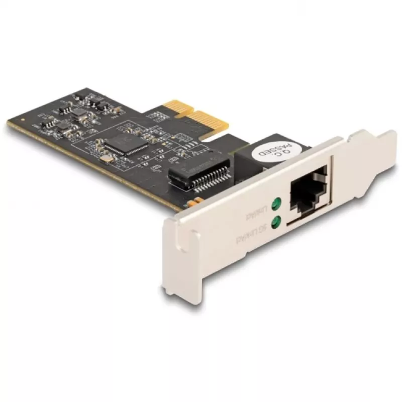 DeLOCK PCI Express x1 Karte 81260 1 x RJ45 5 Gigabit LAN RTL8126