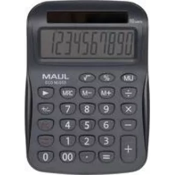 Jakob Maul GmbH Tischrechner ECO MJ 555 10-stellig Grün Solarbetrieb - ohne Batterie (7263584)