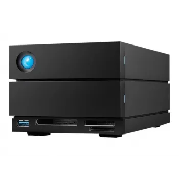 Disk-Array LaCie 2big Dock 48 TB Desktop Schwarz 48 TB Gehäuse Desktop 118×217×93,3 mm 3,81 kg