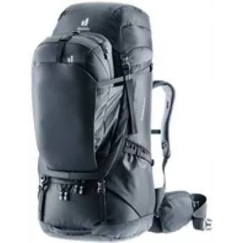 Rucksack DEUTER Voyager 60+10 SL schwarz – 60+10 L Fassungsvermögen, SL Damenpassform