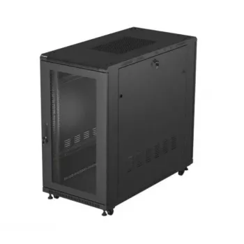 19-Zoll-Rack-Schrank LANBERG FF01-6222-23B 22U 600x1200 mm Schwarz Perforierte Türen
