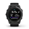 Smartwatch GARMIN epix Pro (Gen 2) — 1,4 Zoll AMOLED 454×454, 32 GB, GPS, Wi‑Fi, Bluetooth, 51 mm Gehäuse, 98 g, schwarzes Silikon