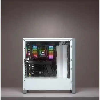 Corsair iCUE 4000X RGB Midi Tower Weiß