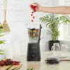 Glas-Mixbehälter Petra PT5531MBLKVDE Schwarz