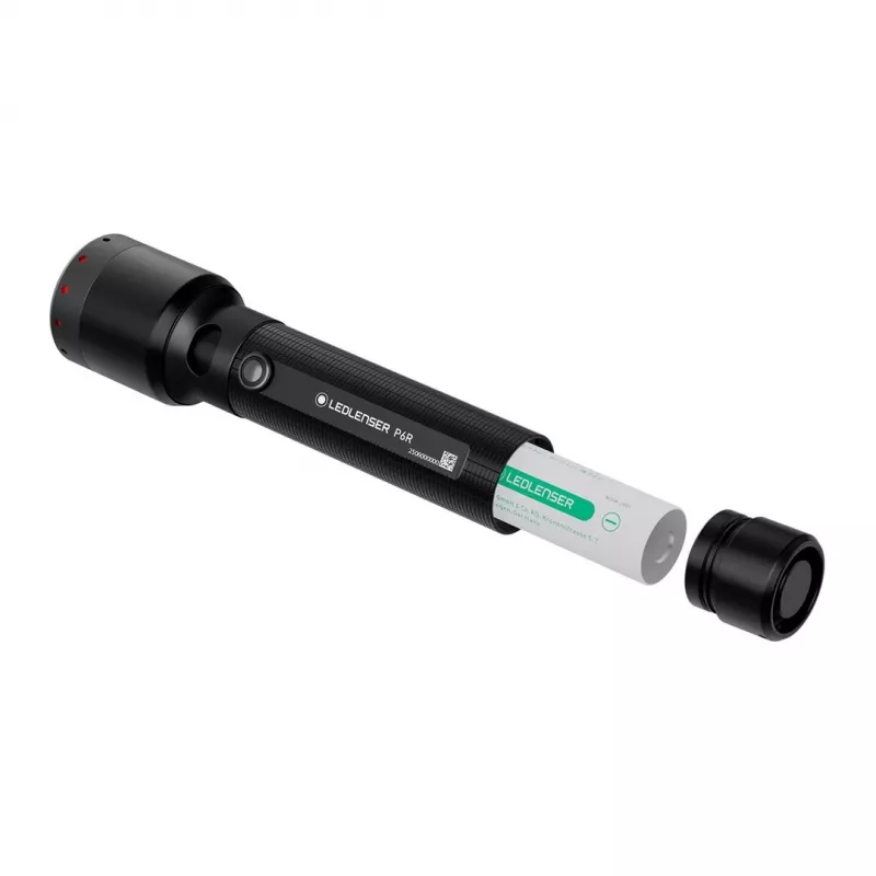 Ledlenser P6R Schwarz Handtaschenlampe LED