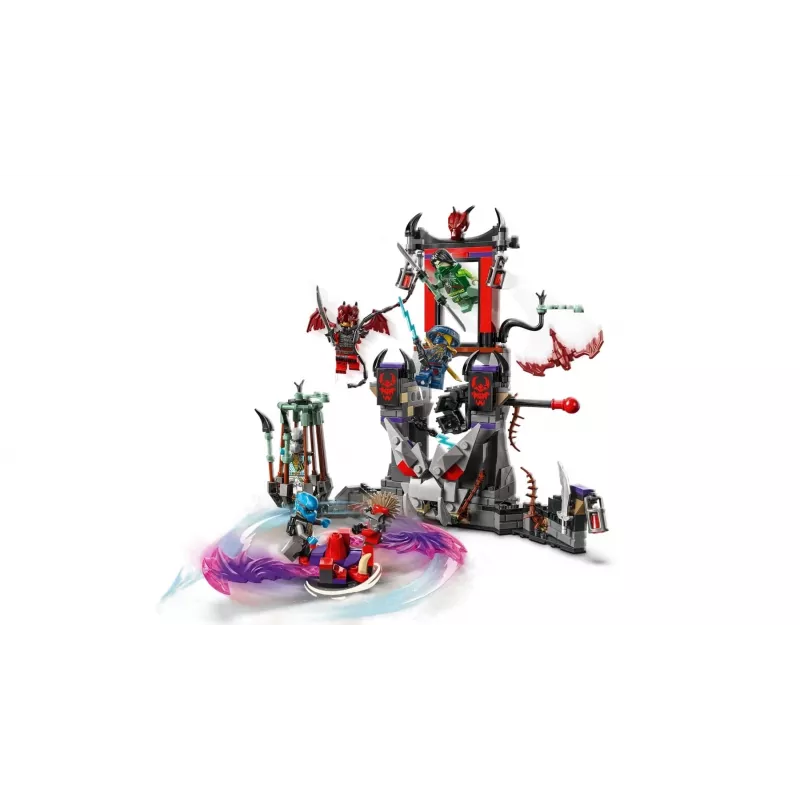 Bauset LEGO NINJAGO 71841 Drachen-Dorf – 305 Teile, 6 Minifiguren, ab 7 Jahren