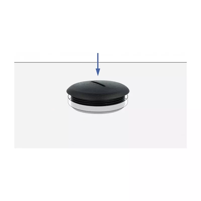 Rohrkappe DeLOCK 60230 Schwarz Nylon