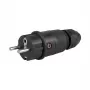 ABL 100000068 Profi-Stecker SCHUKO & fr-be Elamid-2K schwarz sv IP54 (100000068)