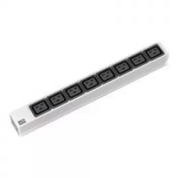 Power Distribution Unit Bachmann 333.815 8 AC outlets 1U Schwarz Grau Silber