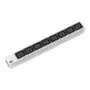 Power Distribution Unit Bachmann 333.815 8 AC outlets 1U Schwarz Grau Silber