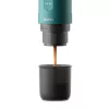 Tragbare Espressomaschine OUTIN Outin Nano Schwarz Türkis — 20 bar, Kaffeepulver, 7500 mAh Akku, 0,67 kg
