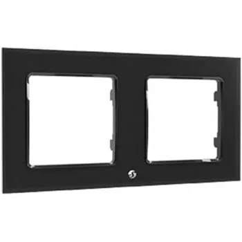Shelly Wall Frame 2 Rechteckig Weiß Kunststoff 10 x 80 mm