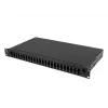 Patchpanel 1U Lanberg FOP1-24SD-LQB Stahl Schwarz Rack-Montage