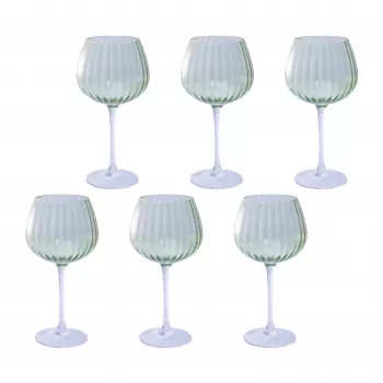 Set mit 6 Rose&Tulipani Trinkgläsern U20177611E84-Z, je 460 ml Fassungsvermögen