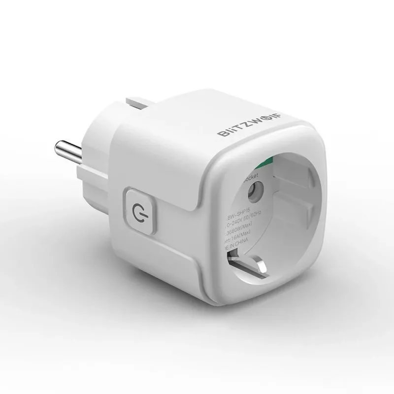Intelligente Steckdose BlitzWolf BW-SHP15 ZigBee 3680W — Unterputz-WLAN-/ZigBee-kompatible Steckdose