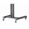 Boden-TV-Ständer Gembird TVS-70T-02 für 37 Zoll–70 Zoll Bildschirme, max. 70 kg, VESA 200x200–600x400, neigbar ±5°/−12°, höhenverstellbar, Rollen, Kabelmanagement
