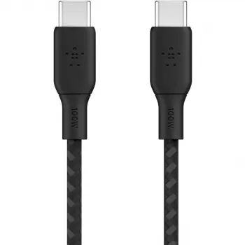 USB-Kabel Belkin CAB014bt3MBK 3 m USB-C Schwarz USB 2.0