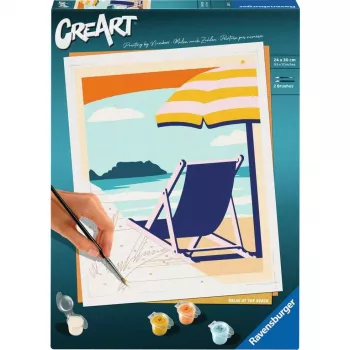 Malset Ravensburger CreArt – Relax at the Beach (23897) Kunstset