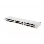 Patchpanel LANBERG PPS6-1048-S 48-Port 1U 19 Zoll Cat6 FTP geschirmt