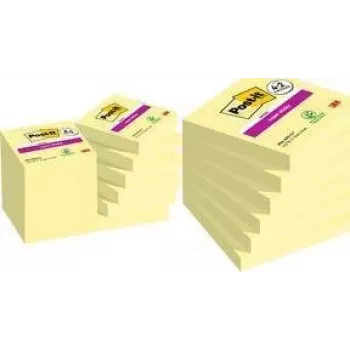 3M 7100259321 Notizpapier Quadratisch Gelb 90 Blatt Selbstklebend