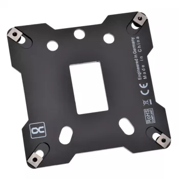 Backplate Alphacool 13071 Edelstahl Schwarz 90mm
