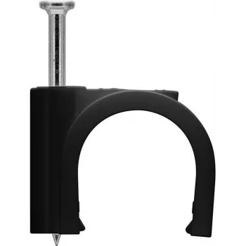 Goobay Kabelclip 16 mm, schwarz (64686)