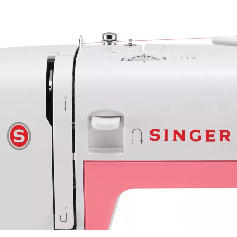 SINGER automatische Nähmaschine SIMPLE 3210 — elektrisch, 68 Stiche, 4-Schritt-Knopfloch, Freiarm, 5,5 kg