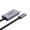 UNITEK V1409A Kabeladapter USB-C DisplayPort Schwarz, Grau