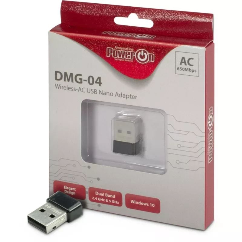 Inter-Tech Netzwerkadapter USB 2.0 650 Mbit/s Wireless