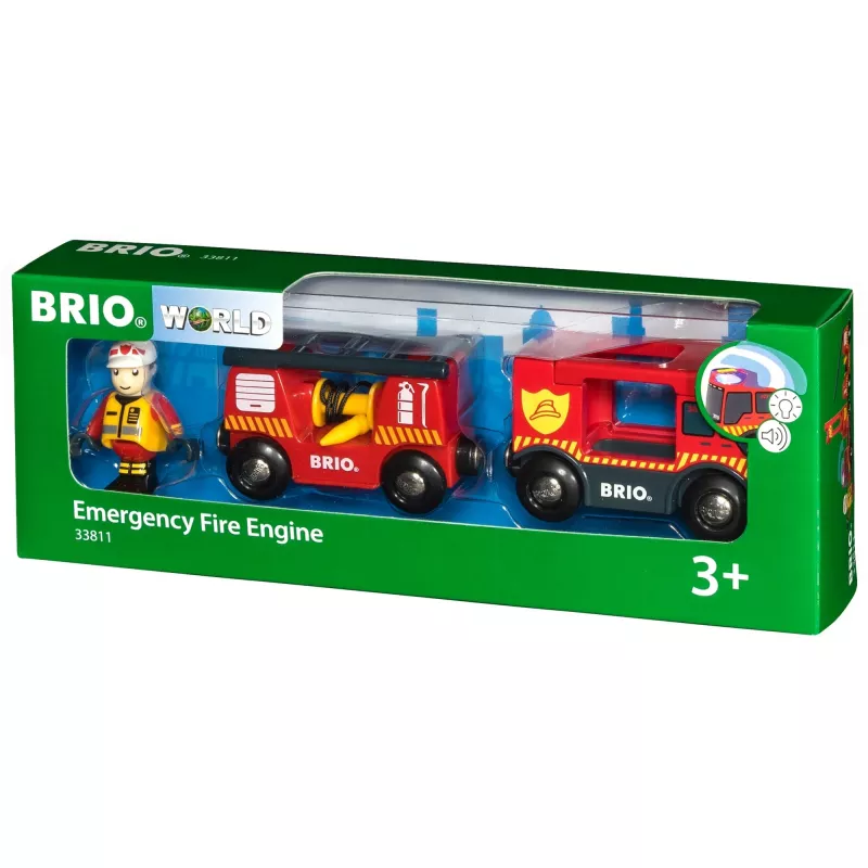 Train BRIO Einsatzfahrzeug Feuerwehr