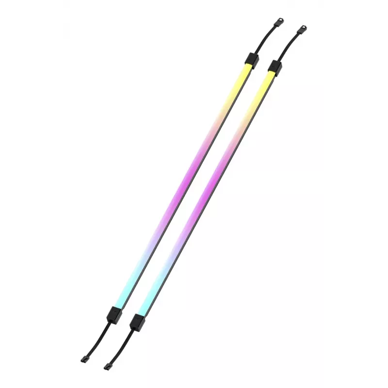 LED-Streifen CORSAIR LS430 Aurora — mehrfarbig, 430×10×10 mm, 2er-Pack