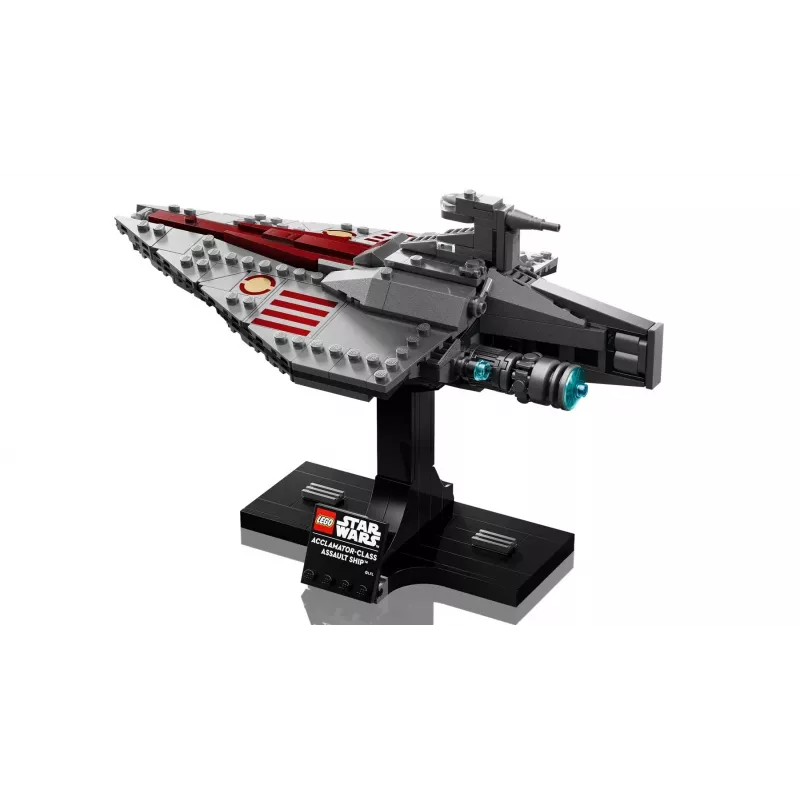 LEGO Star Wars Acclamator-Klasse Angriffsschiff Set 75404 — Bausatz, 450 Teile, Ausstellungsmodell 130×150×230 mm