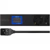 Stromverteilereinheit PowerWalker 10133010 PDU 1U Schwarz, Typ-F-Steckdosen, C20-Kupplung, 16 A, 3500 W, 2 m Kabel