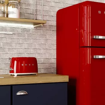 Smeg 50's Style Toaster TSF01RDEU Rot