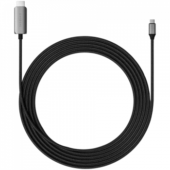 Satechi USB-C-auf-HDMI-2.1-8K-Kabel, Länge: 1,96 m mit HDMI-2.1- und USB-C-Anschluss