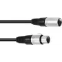XLR-Verbindungskabel Omnitronic 30220768 — 1×5-polig XLR-Stecker auf 1×5-polig XLR-Kupplung, 3 m