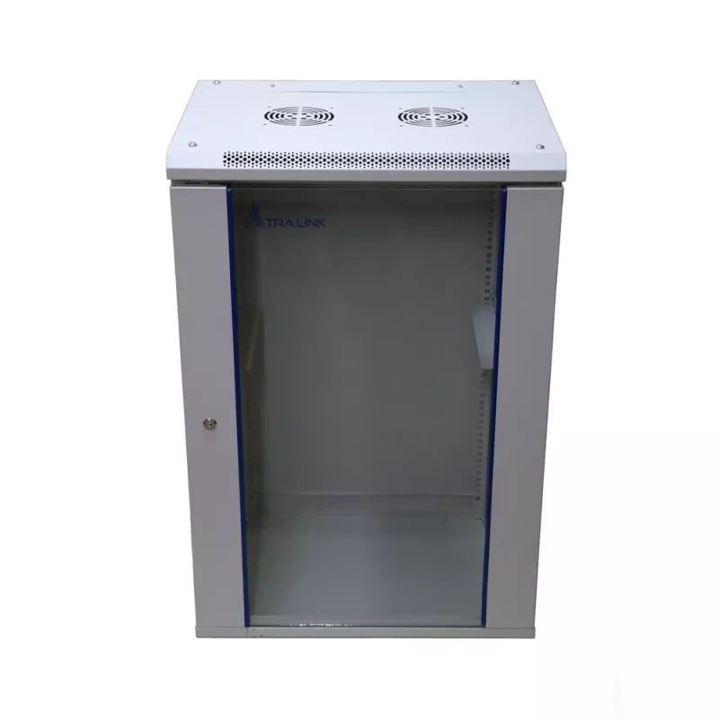 Wandrack Extralink 18U 600x450 Grau