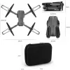E99 Pro Drohne | Drohne + 3 Akkus + Transporttasche Set | 1800mAh