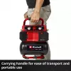 Power X-Change Akku-Kompressor TE-AC 18/75 Li OF-Solo, 18 Volt (Schwarz/Rot, ohne Akku und Ladegerät)
