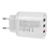 Wandladegerät MACLEAN MCE479W — 3-Port USB-Schnellladegerät, 18W Gesamtleistung