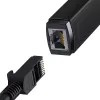 Netzwerkadapter Baseus Lite Series USB-C auf RJ45 (schwarz)