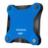 Externe SSD ADATA SD620 512 GB, USB 3.2 Gen 2 Micro-USB B, blau, Silikongehäuse, stoßfest