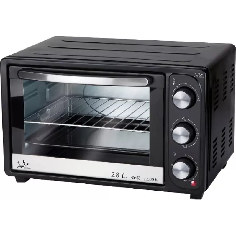 Mini-Backofen JATA HN928 28L 1500W Schwarz Edelstahl