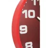 NeXtime Uhr 3053ro Dash Red, Ø35 cm, Wand, Rot/Silber