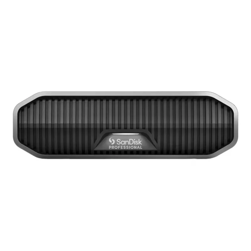 SANDISK Professional G-DRIVE 4TB 3,5-Zoll USB-C 5 Gbit/s USB 3.1 Enterprise-Class Desktop-Festplatte – Space Grey