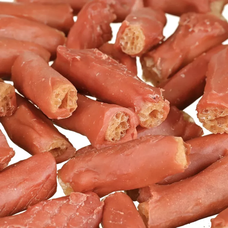 Hundesnack PETITTO Lachs-Reis-Röllchen 500 g