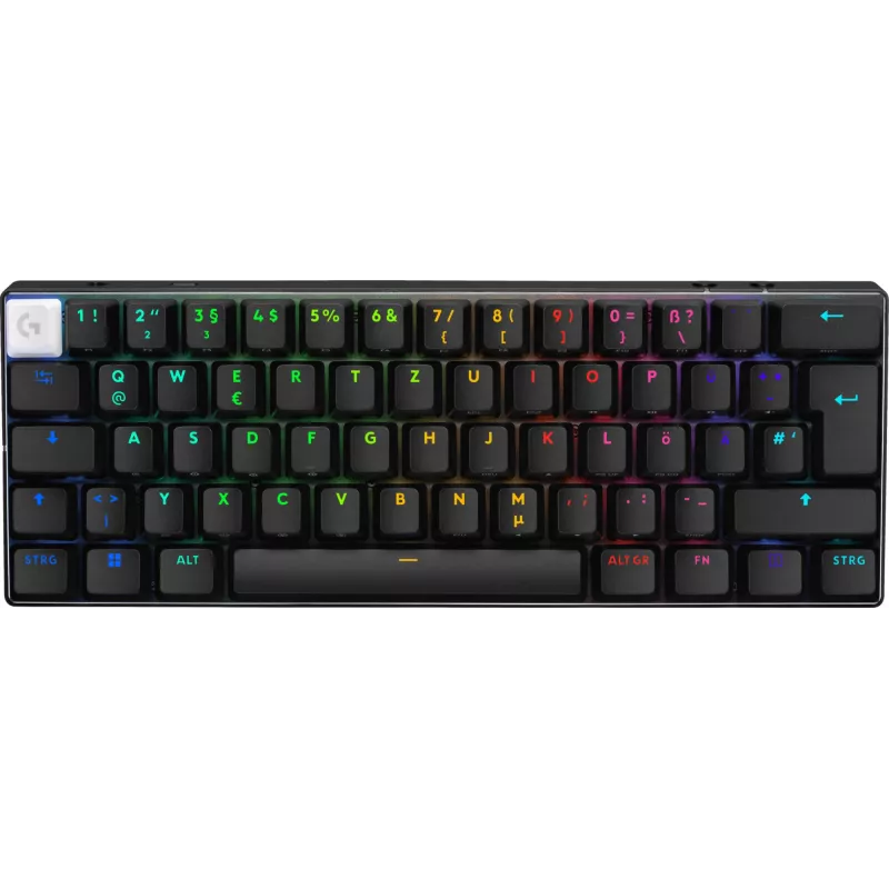 Logitech G PRO X 60 Tastatur Gaming USB RF Wireless Bluetooth QWERTZ Deutsch Schwarz