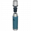 Stanley Thermo | Classic | Fassungsvermögen 0,6 L | Material Edelstahl | Blau